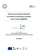 Etude sur les projets forestiers du marché volontaire du Carbone dans l'espace COMIFAC
