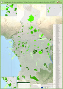 Cartographie des aires protégées d'Afrique Centrale selon les catégories de gestion de l'UICN